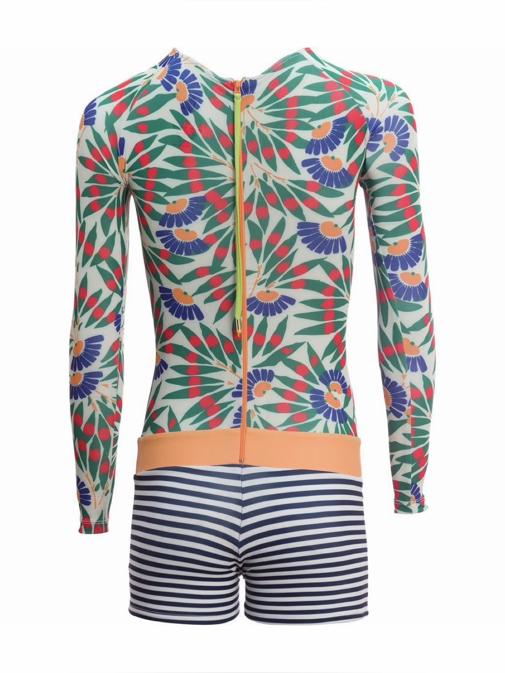 Seea Women’s Swami’s Playsuit Rashguard One-Piece Swimwear in Multicolor S